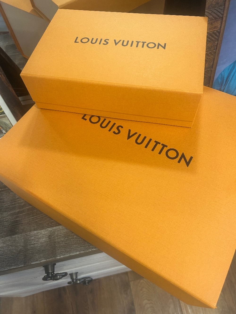 Authentic Louis Vuitton Boxes